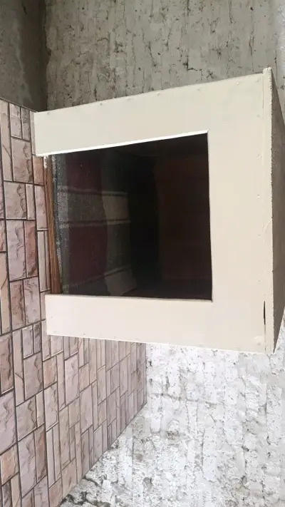 Caseta de Madera para Perros con Diseño de Ladrillo - miniatura 3