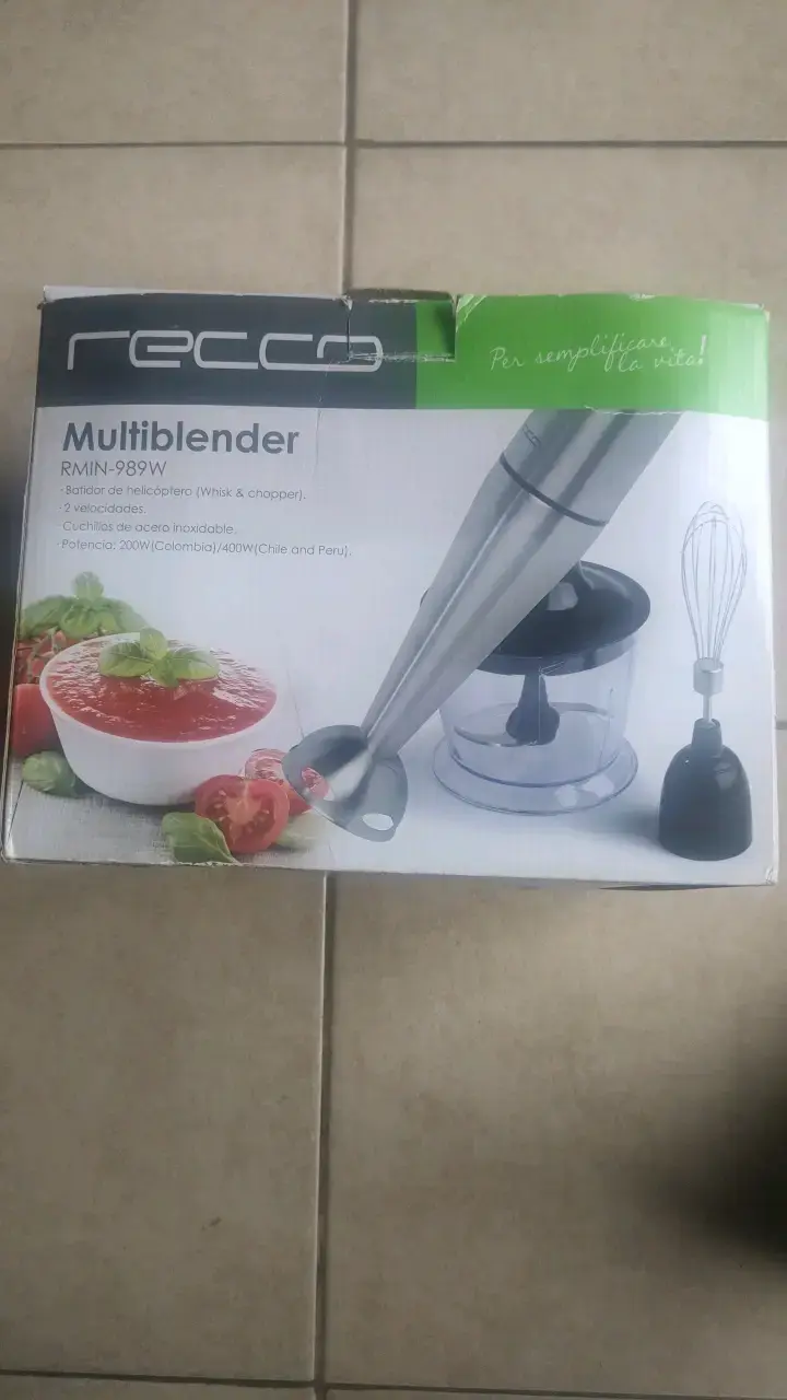 Batidora de Mano Recco Multiblender RMIN-989W