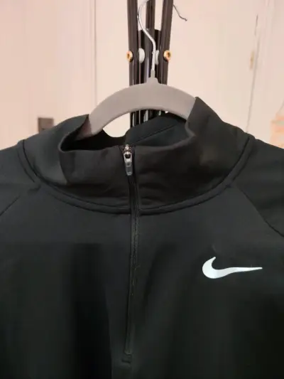 [nuevo]Polerón Deportivo Negro Nike Dri-Fit - miniatura 2