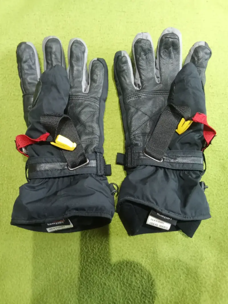 Guantes de esquí Leki con Gore-Tex negros - 1