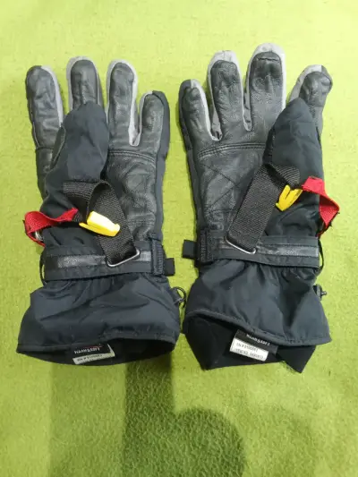 Guantes de esquí Leki con Gore-Tex negros - miniatura 1
