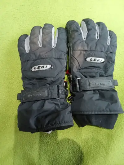 Guantes de esquí Leki con Gore-Tex negros - miniatura 2