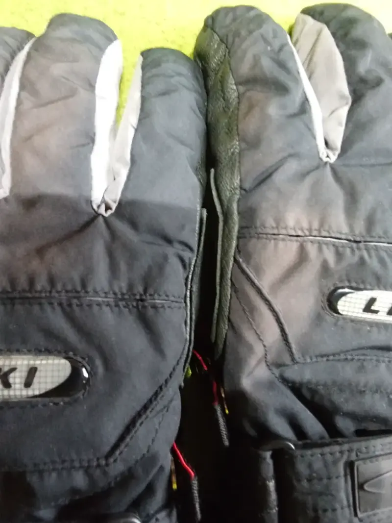 Guantes de esquí Leki con Gore-Tex negros - 5