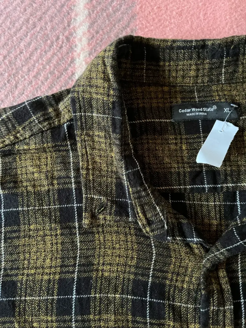 Camisa a cuadros marrón Cedar Wood State XL - 2