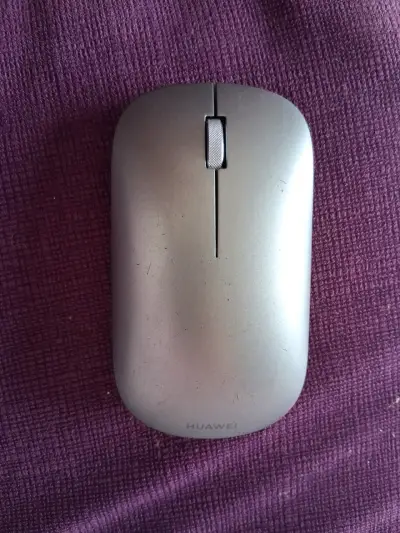 Mouse inalámbrico Huawei gris ergonómico - miniatura 1
