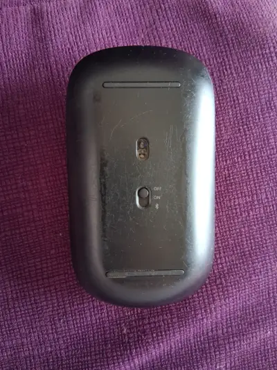 Mouse inalámbrico Huawei gris ergonómico - miniatura 2