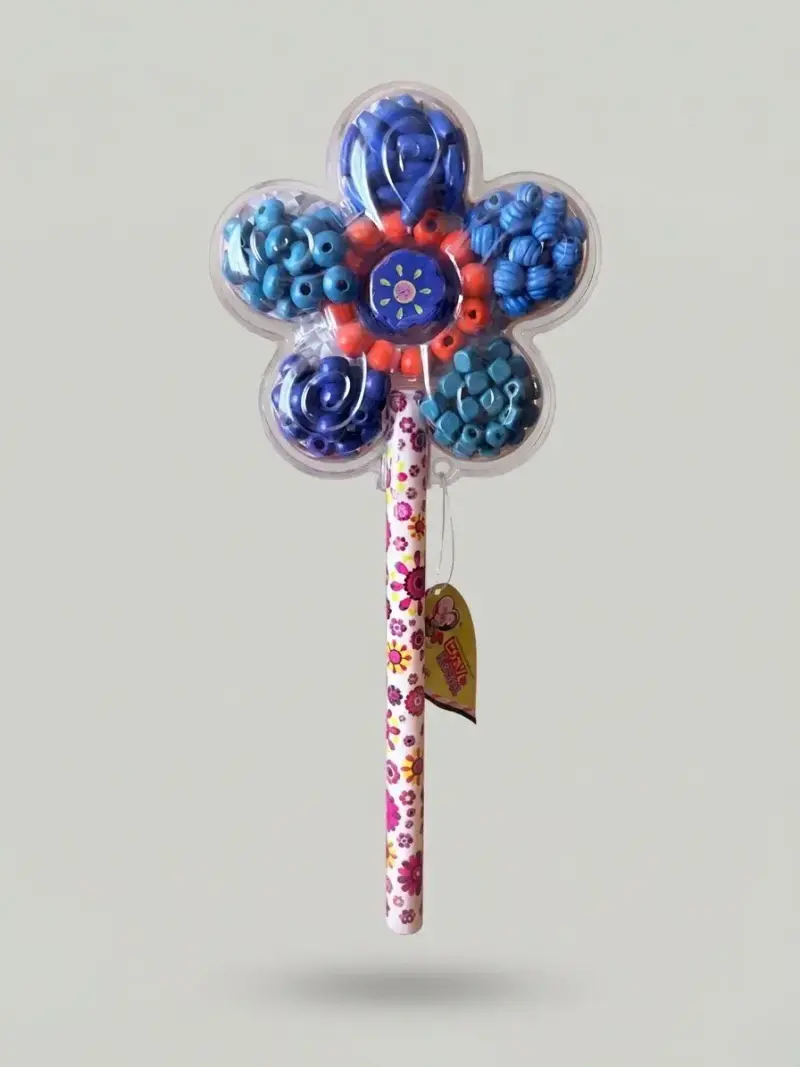 Set de cuentas para manualidades en forma de flor - 2