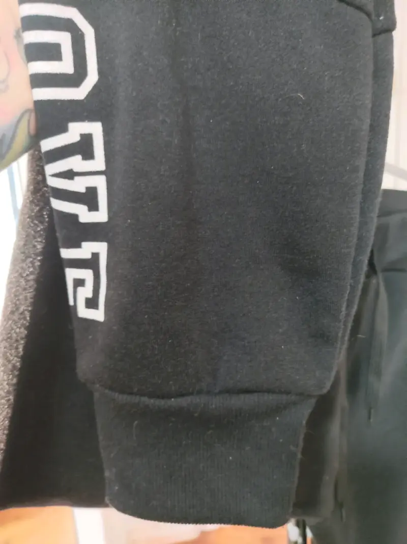 [nuevo]Pantalones deportivos negros con diseño - 3