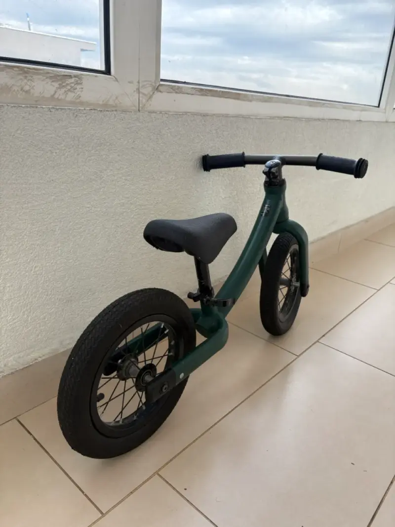 Bicicleta de equilibrio para niños verde - 3