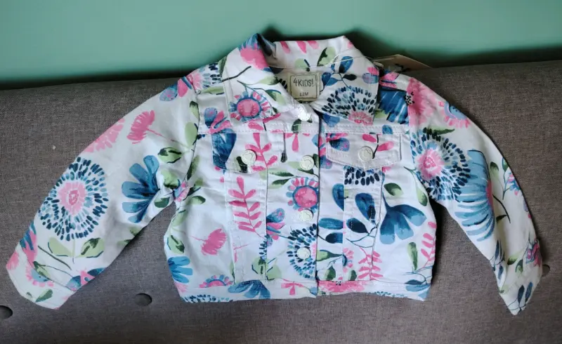Chaqueta infantil floral 4Kids 12M