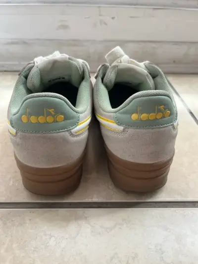 Zapatillas deportivas Diadora color rosa y verde - miniatura 5