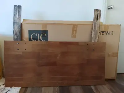 Cabecera de cama de madera 1,5 plaza - miniatura 3