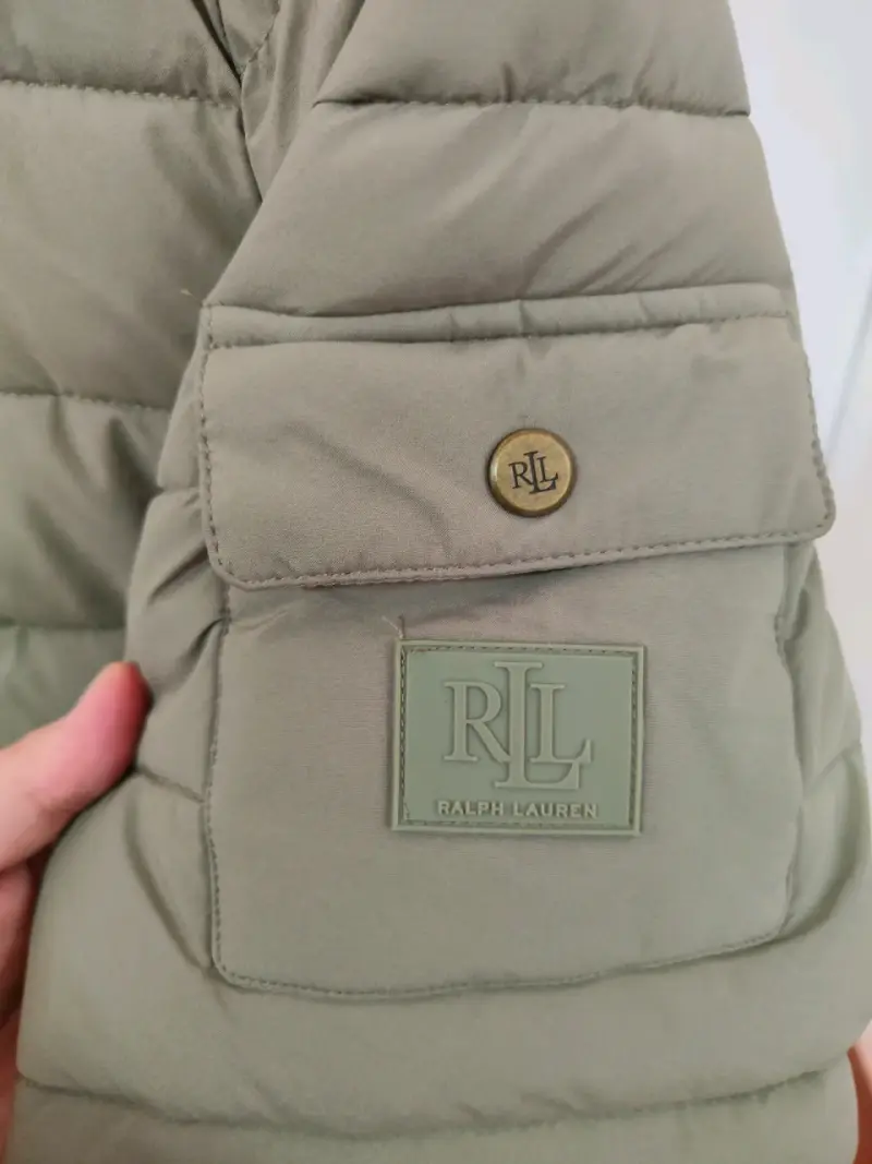 [nuevo]Abrigo largo acolchado verde Ralph Lauren - 4