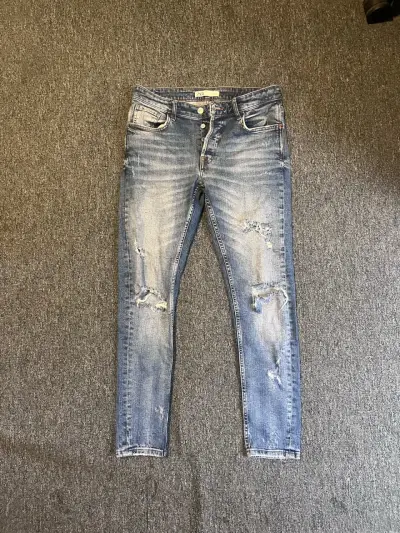 Jeans desgastados  Zara - miniatura 1