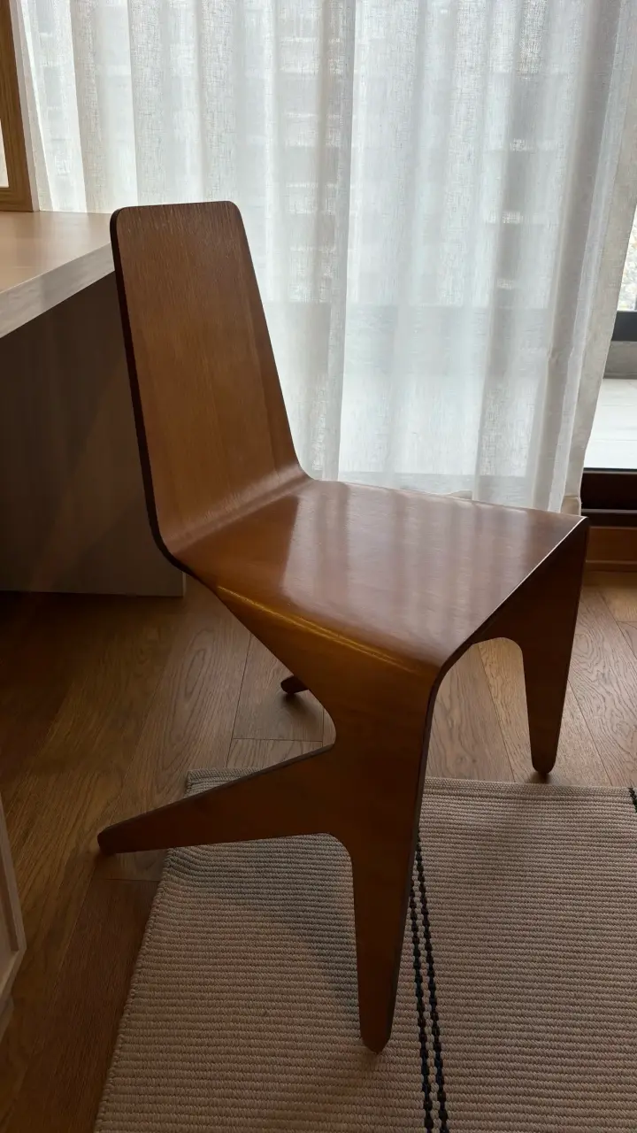 Silla de madera moderna para escritorio - 3