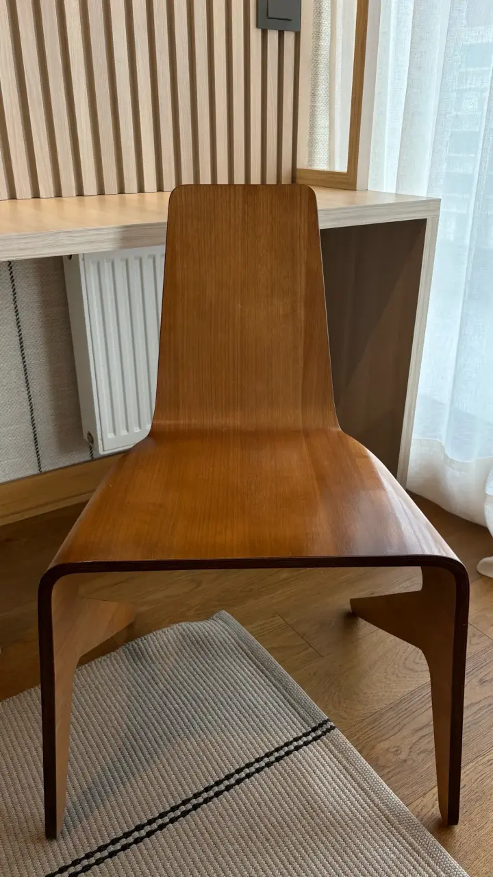 Silla de madera moderna para escritorio - 4