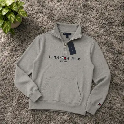 Polerón Tommy Hilfiger quarter zip🤩 - miniatura 2