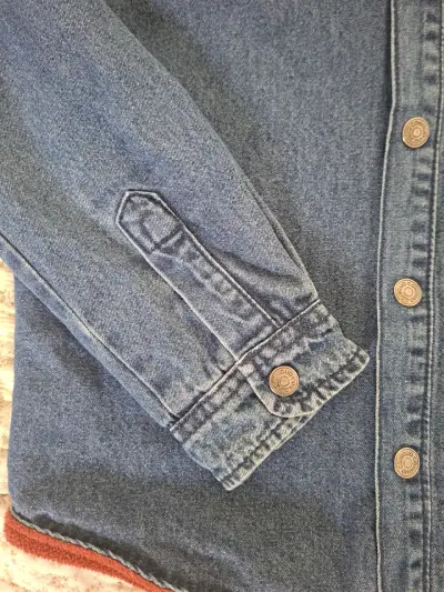 Chaqueta de mezclilla con capucha para niño Coniglio - miniatura 5