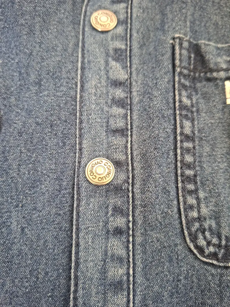 Chaqueta de mezclilla con capucha para niño Coniglio - 6