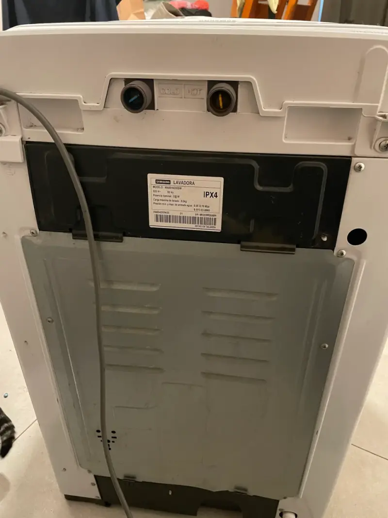 Lavadora Samsung Wobble 9 kg en buen estado - 4