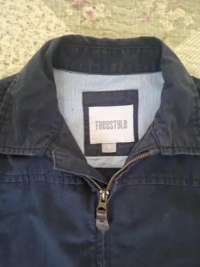Chaqueta azul para hombre Freestyle talla 12 - miniatura 3