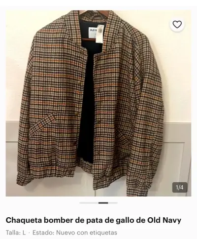 Exclusiva chaqueta bomber Old Navy nueva - miniatura 1