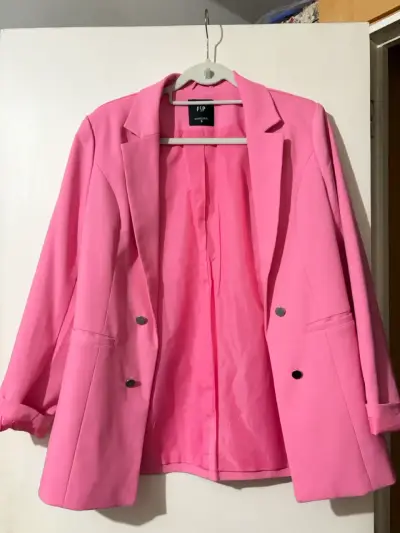 Blazer rosa mujer FSP elegante - miniatura 1