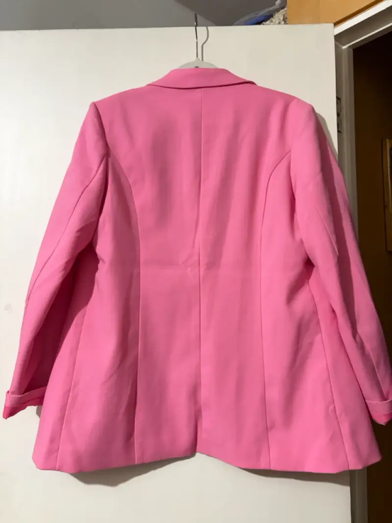Blazer rosa mujer FSP elegante - 3