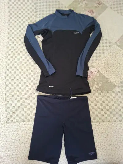 Traje de baño de dos piezas Olaian y Speedo - miniatura 1
