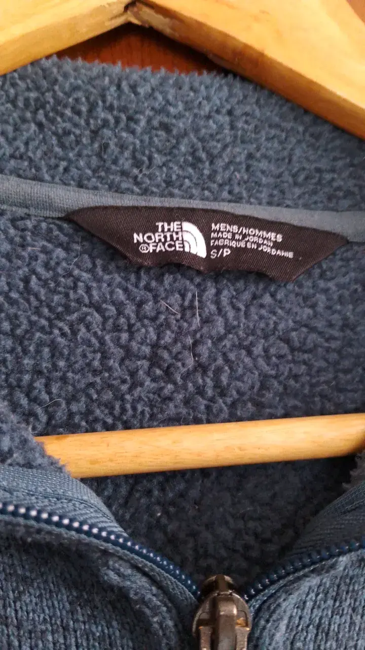 Chaqueta polar con capucha The North Face gris - 3