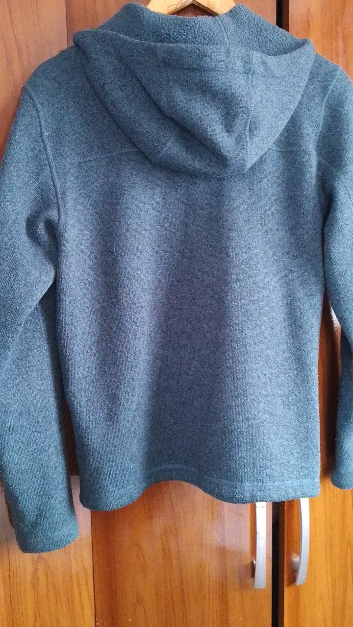 Chaqueta polar con capucha The North Face gris - 4