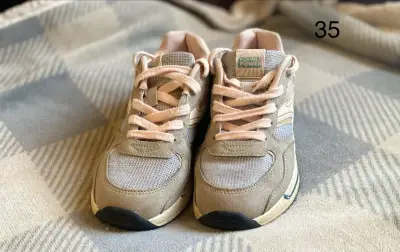 Zapatillas deportivas Flower Power beige talla 35 - miniatura 1