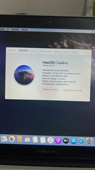 MacBook Pro 13” Mid 2012 | 16GB RAM | SSD 512GB - miniatura 3