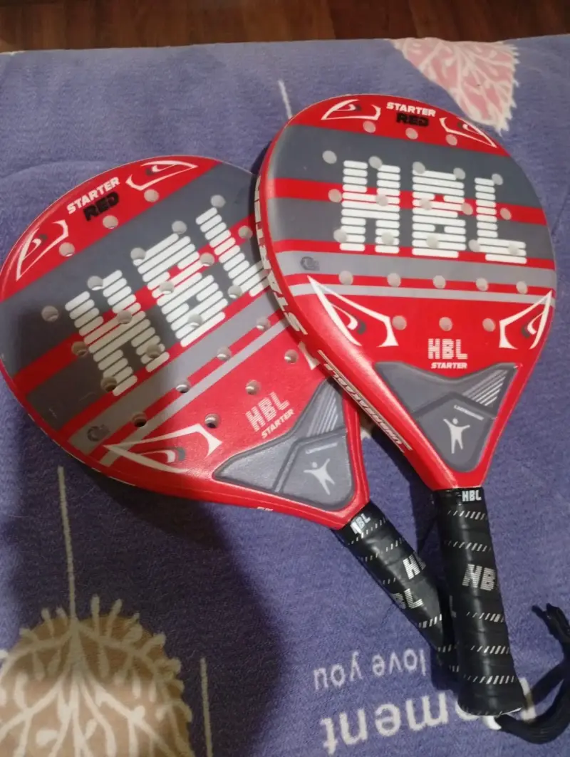 Paletas de pádel HBL Starter rojas