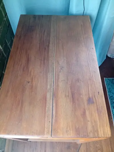 Mesa de Madera  linge era Extensible Vintag - miniatura 4