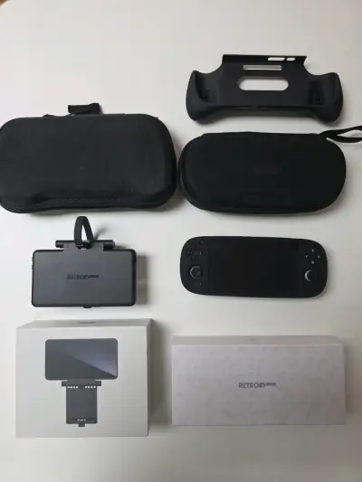 Consola portátil Retroid Pocket 5 + accesorios - miniatura 1
