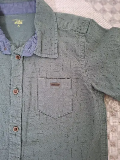 Camisa verde para niño Apache talla 8 - miniatura 4