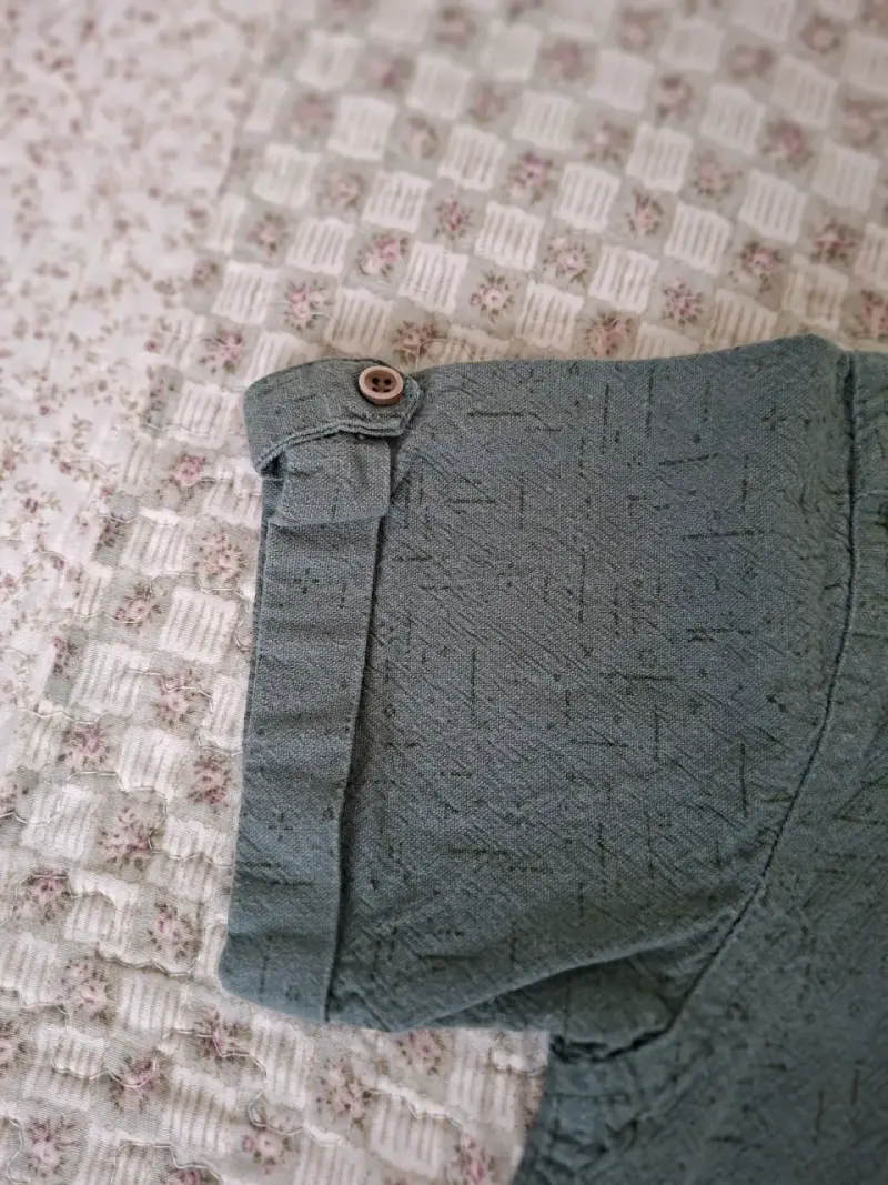 Camisa verde para niño Apache talla 8 - 5