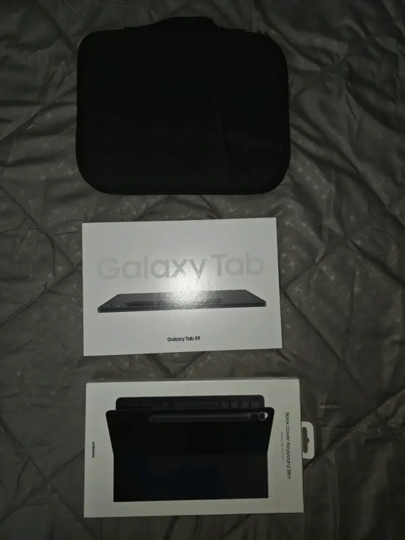 Tablet Samsung Galaxy Tab S9 + Keyboard Cover - 1