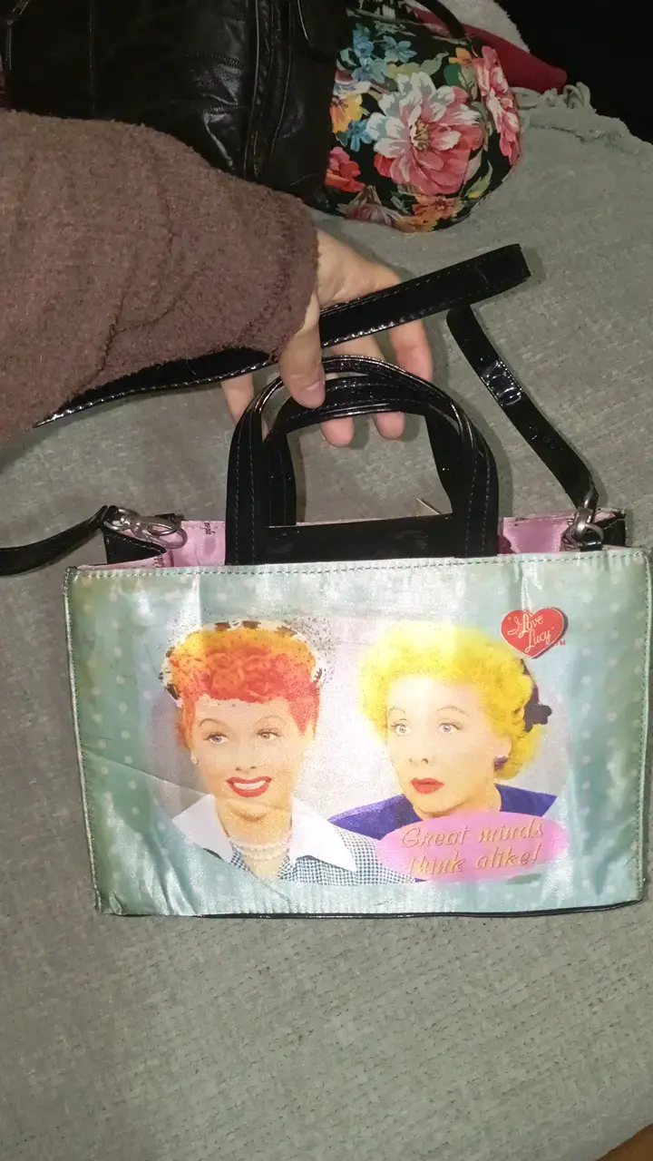 Cartera vintage I Love Lucy con diseño retro - 2