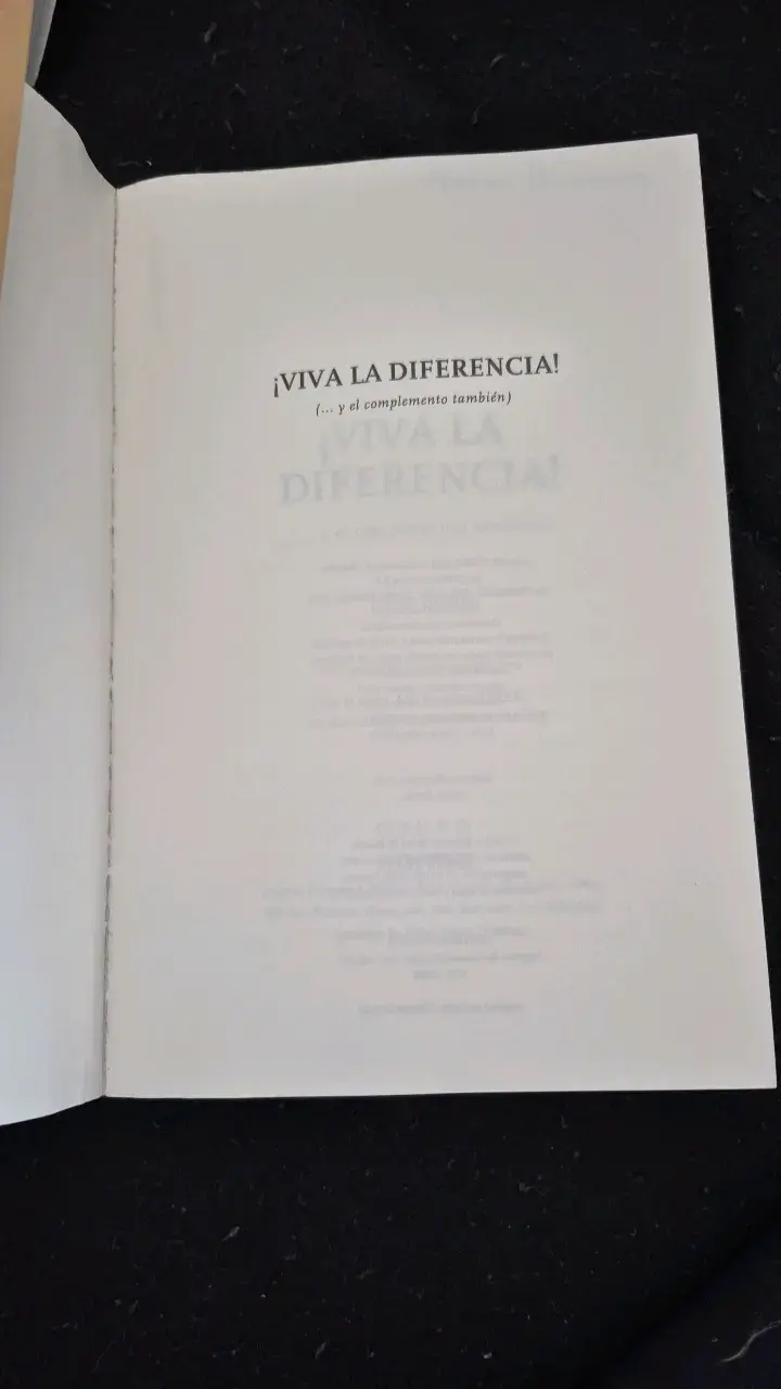 Libro ¡Viva la Diferencia! de Pilar Sordo - 3