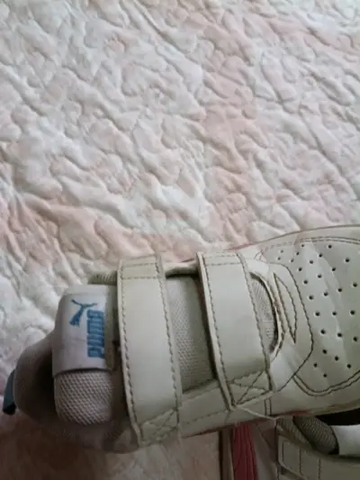 Zapatillas deportivas infantiles Puma beige - miniatura 1