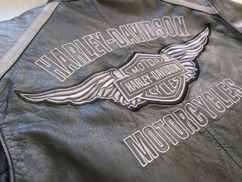Chaqueta de cuero Harley-Davidson para motociclistas - 3