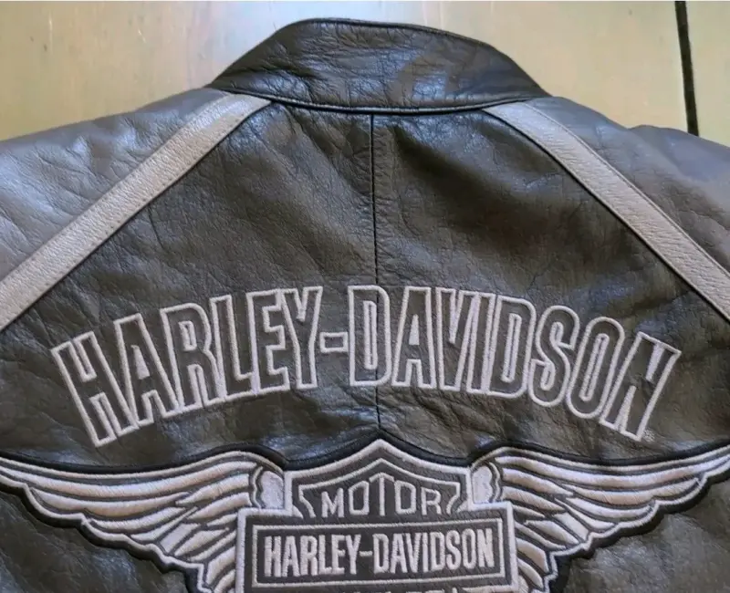 Chaqueta de cuero Harley-Davidson para motociclistas - 4