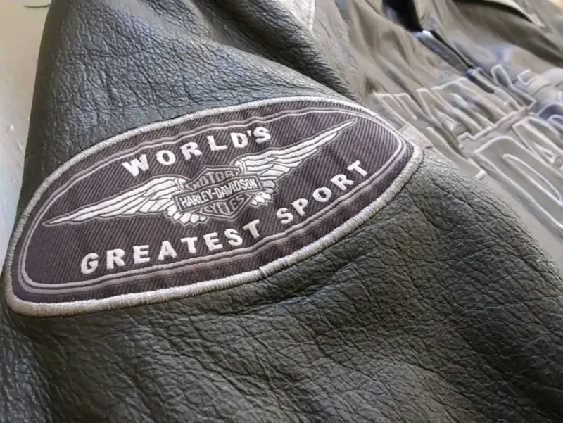 Chaqueta de cuero Harley-Davidson para motociclistas - 5