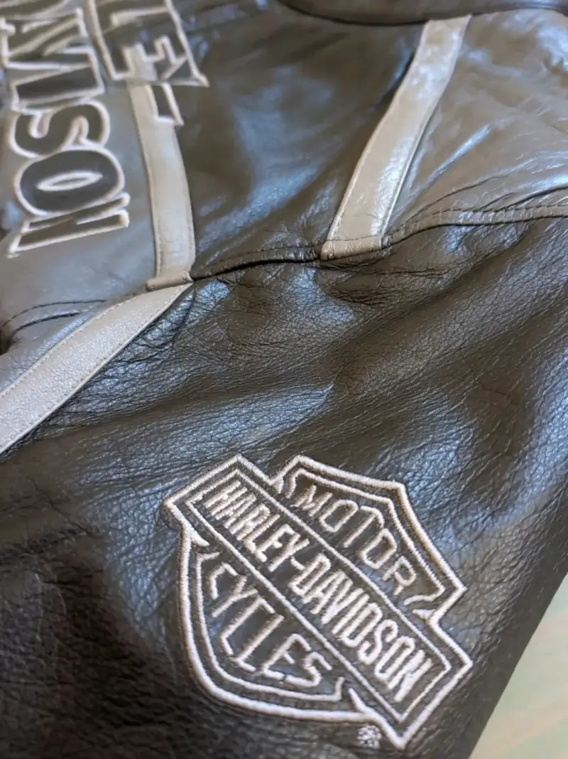 Chaqueta de cuero Harley-Davidson para motociclistas - 6