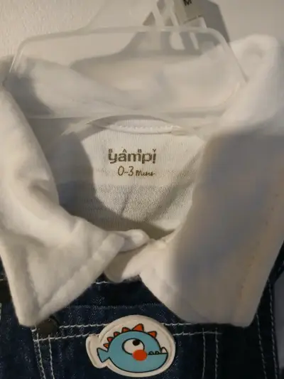 Conjunto de bebé Yampi 0-3 meses con overol - miniatura 4