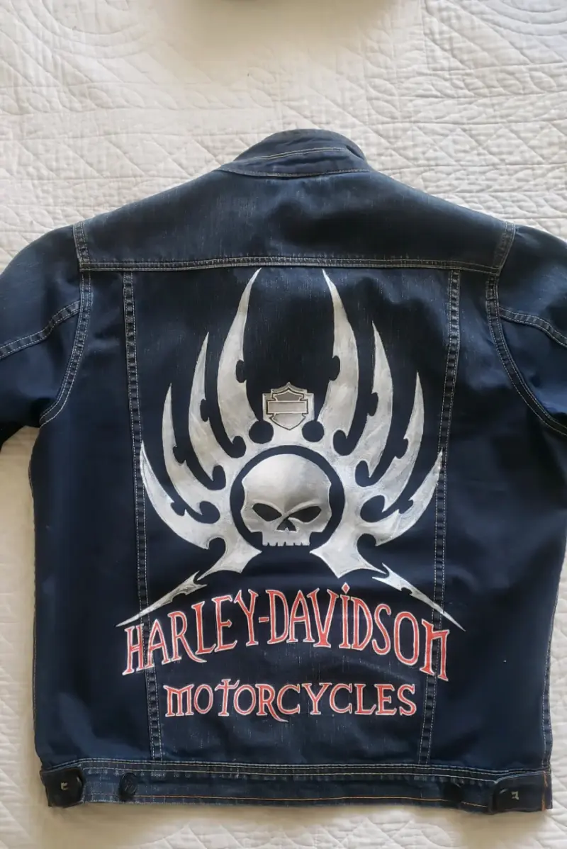 Chaqueta de denim logo Harley-Davidson de hombre - 1