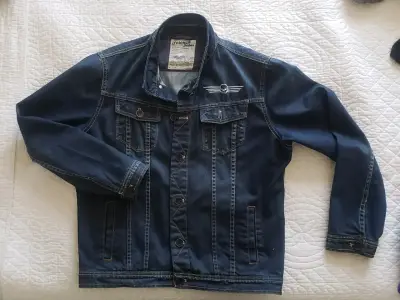 Chaqueta de denim logo Harley-Davidson de hombre - miniatura 2