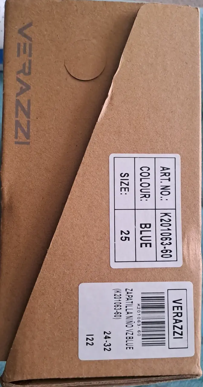 Zapatillas deportivas para niños azul y blanco - 3